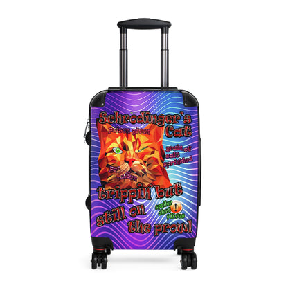 schrodinger's cat - Suitcase (purple wave)