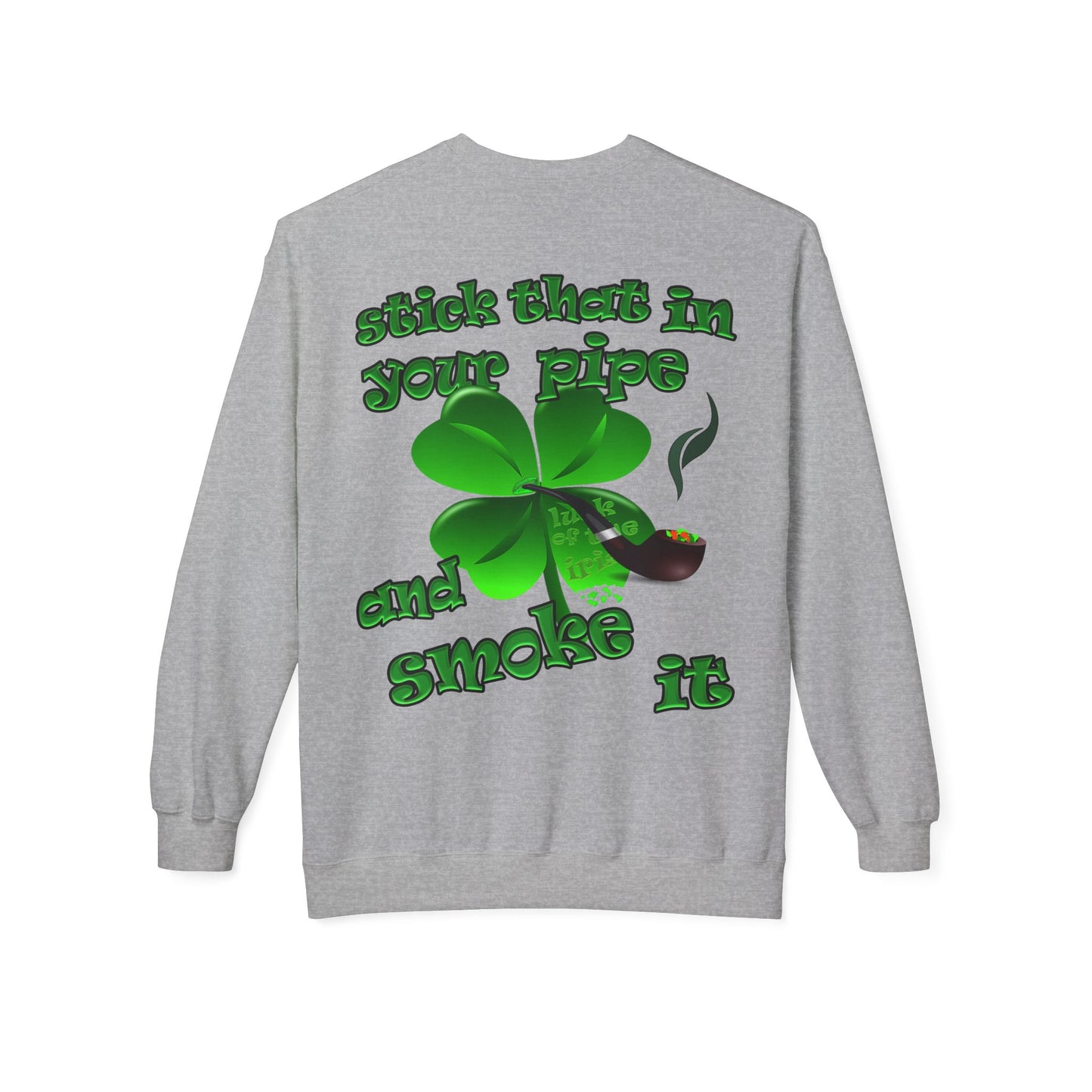 celtics logo - Unisex Midweight Softstyle Fleece Crewneck Sweatshirt
