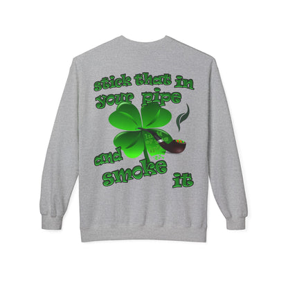 celtics logo - Unisex Midweight Softstyle Fleece Crewneck Sweatshirt