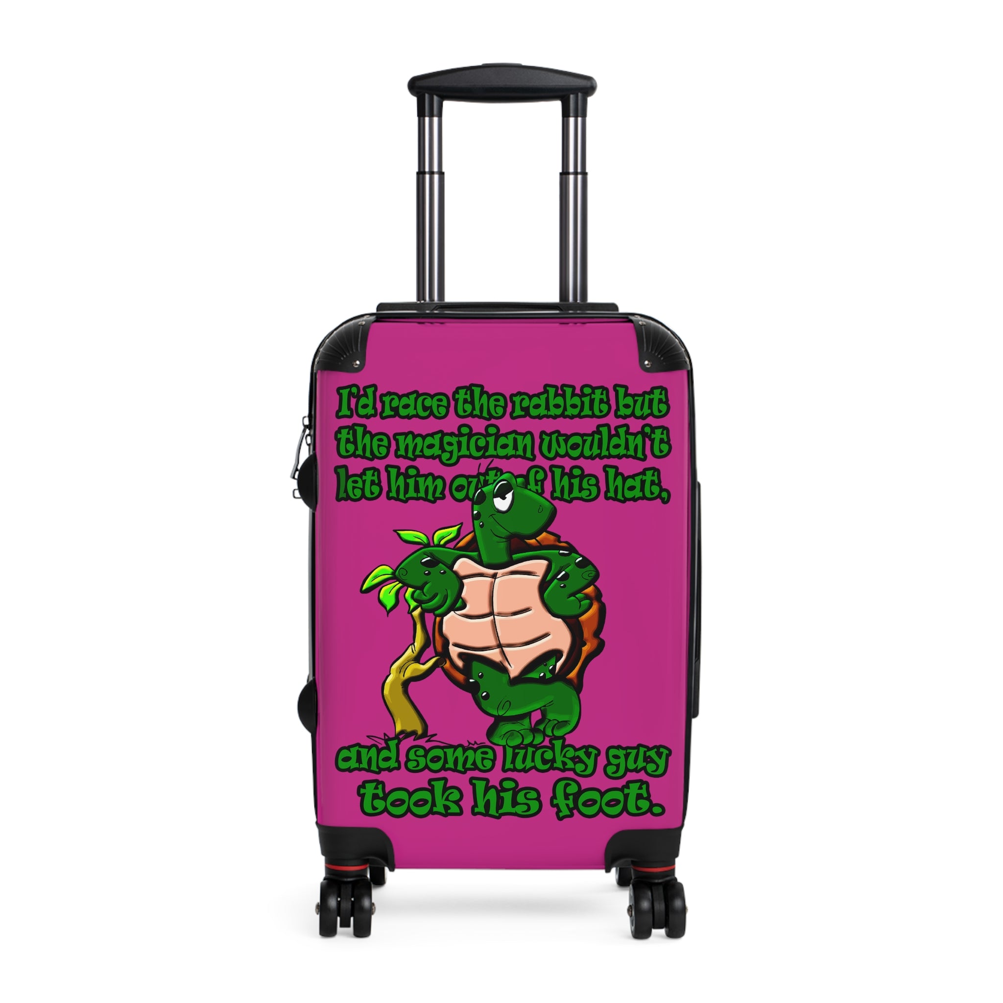 turtle race - Suitcase (pink)
