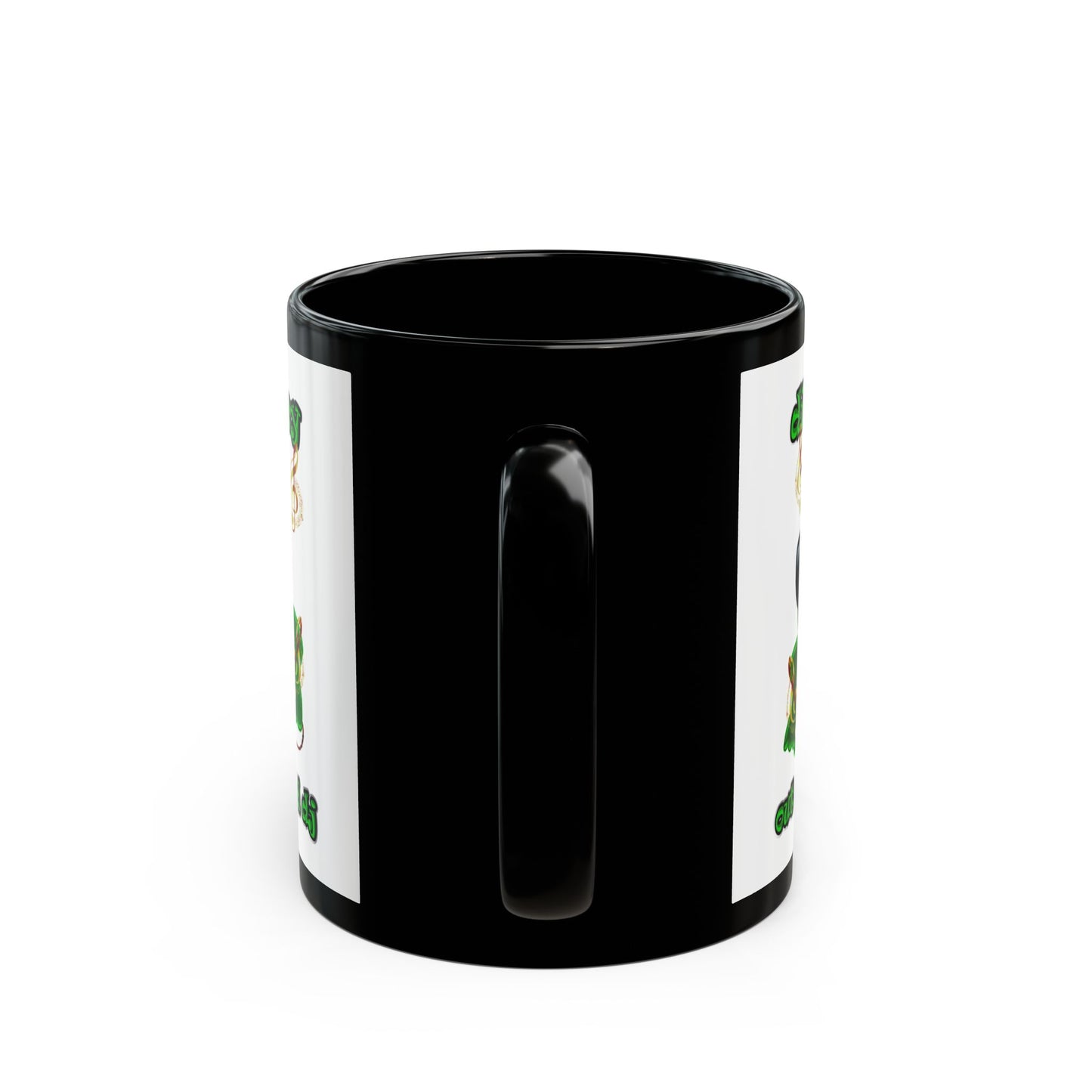 disc jockey - Black Mug (white)