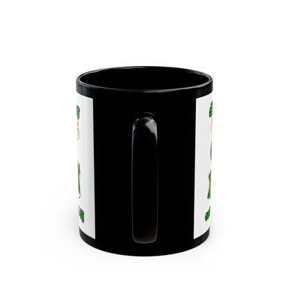 disc jockey - Black Mug (white)