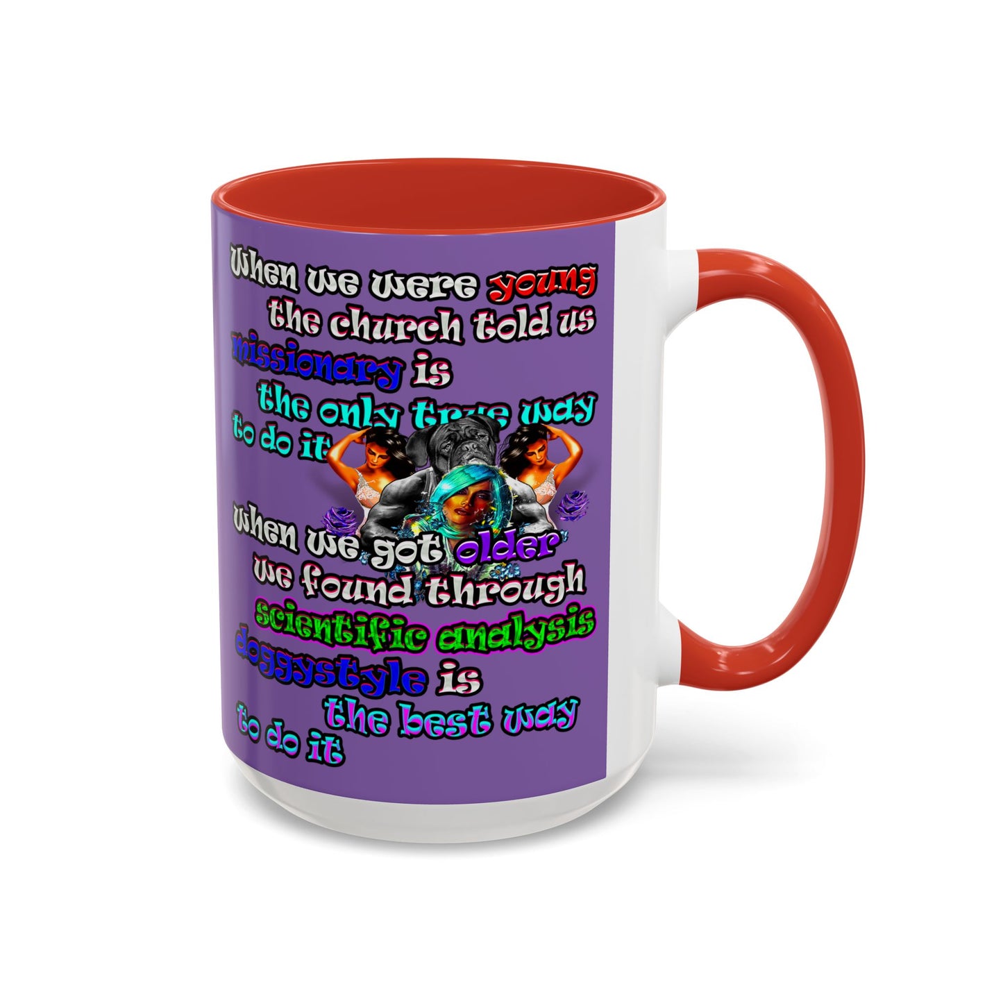 doggystyle - Accent Mug (light purple)