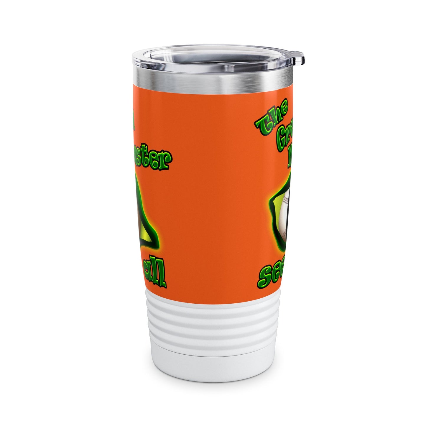 green monster - Ringneck Tumbler, 20oz (orange)