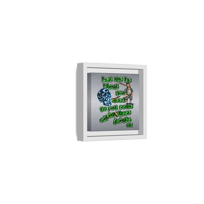 og - framed canvas art (brushed nickel)