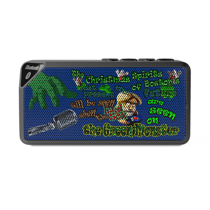 christmas spirits of boston - Jabba Bluetooth Speaker (dark blue)