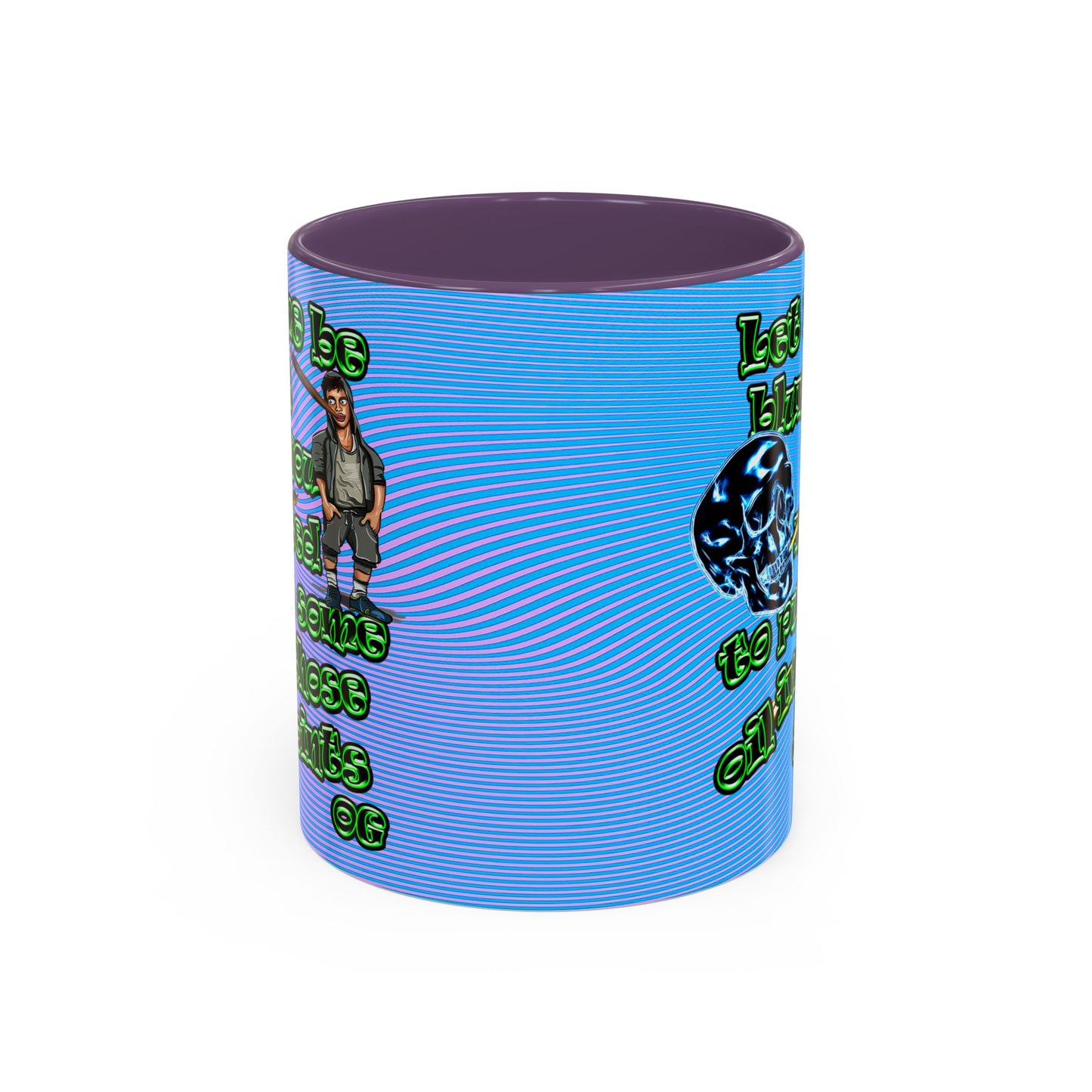 og - Accent Mug (light blue-purple wave)