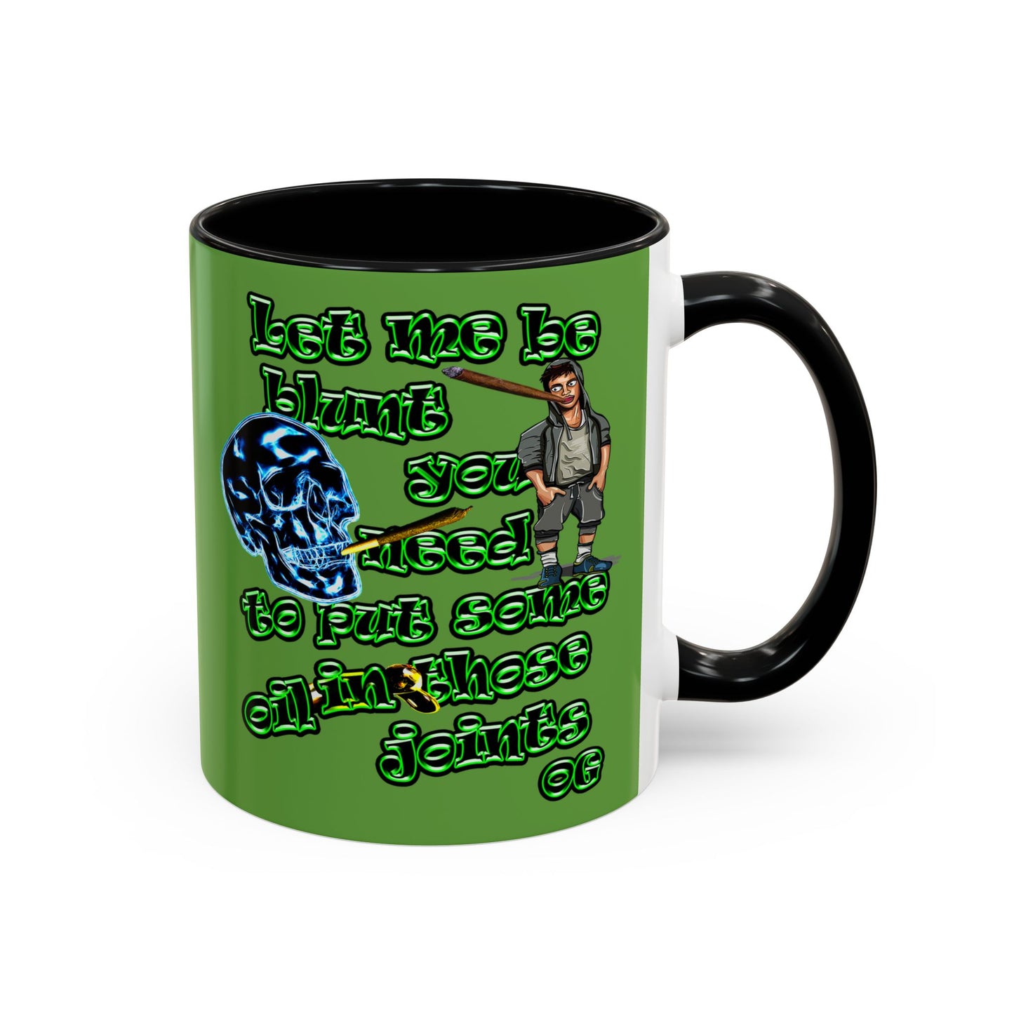 og - Accent Mug (green)