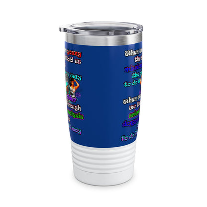 doggystyle - Ringneck Tumbler, 20oz (dark blue)