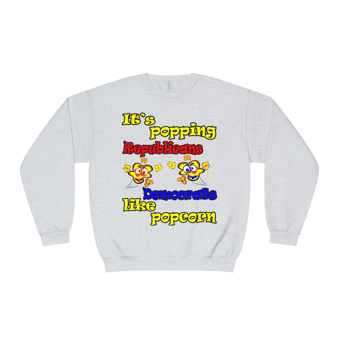 popping like popcorn - Unisex NuBlend® Crewneck Sweatshirt