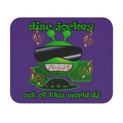 disc jockey - Mouse Pad (Rectangle) (purple)