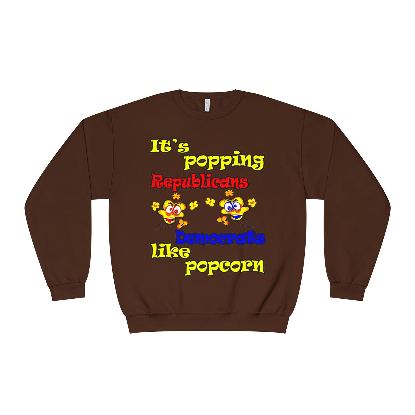 popping like popcorn - Unisex NuBlend® Crewneck Sweatshirt