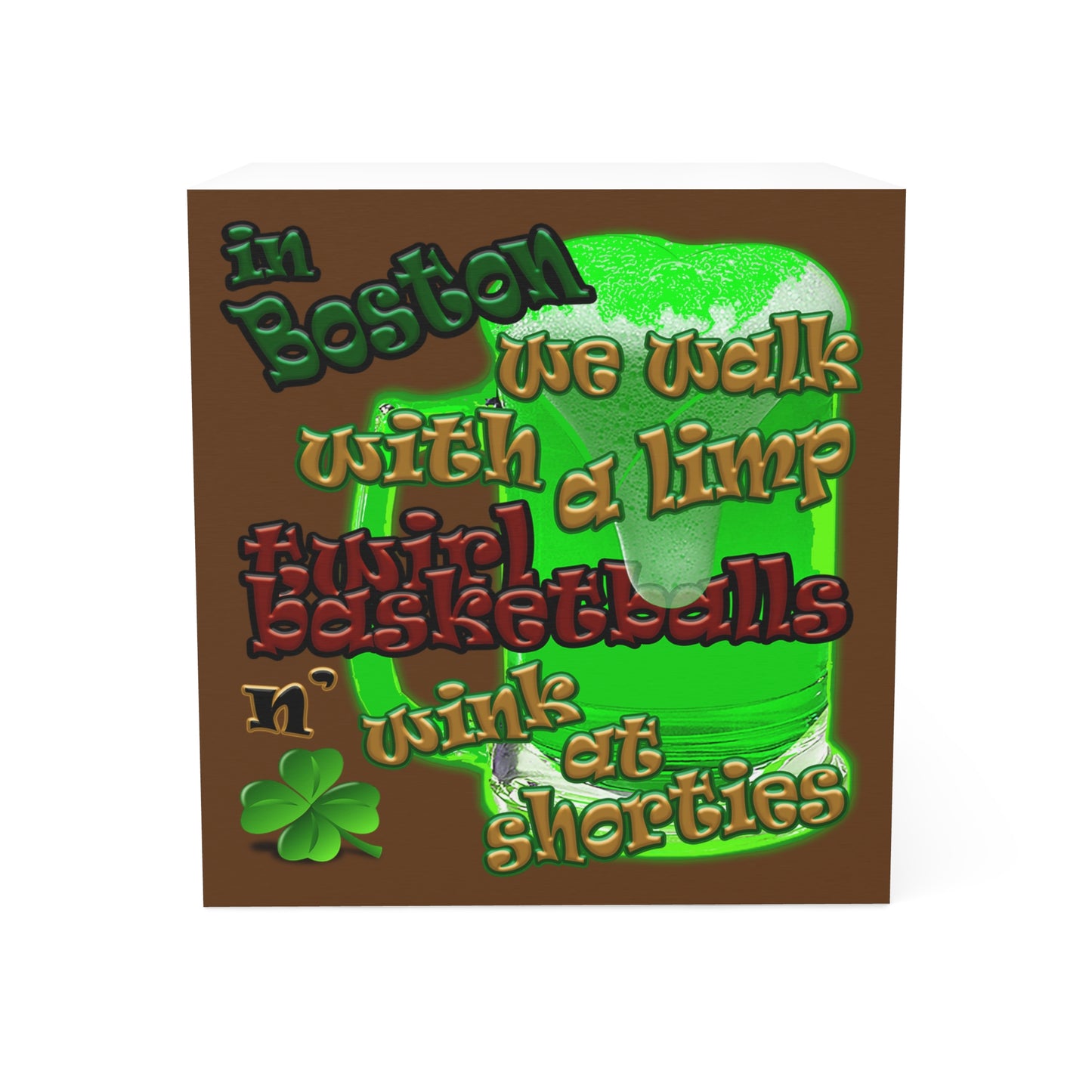celtic's logo - note cube (brown)