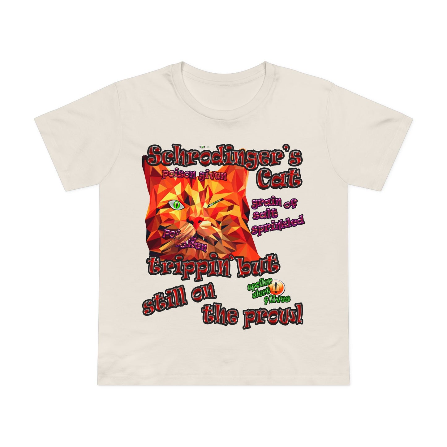 schrodinger's cat - Women’s Maple Tee