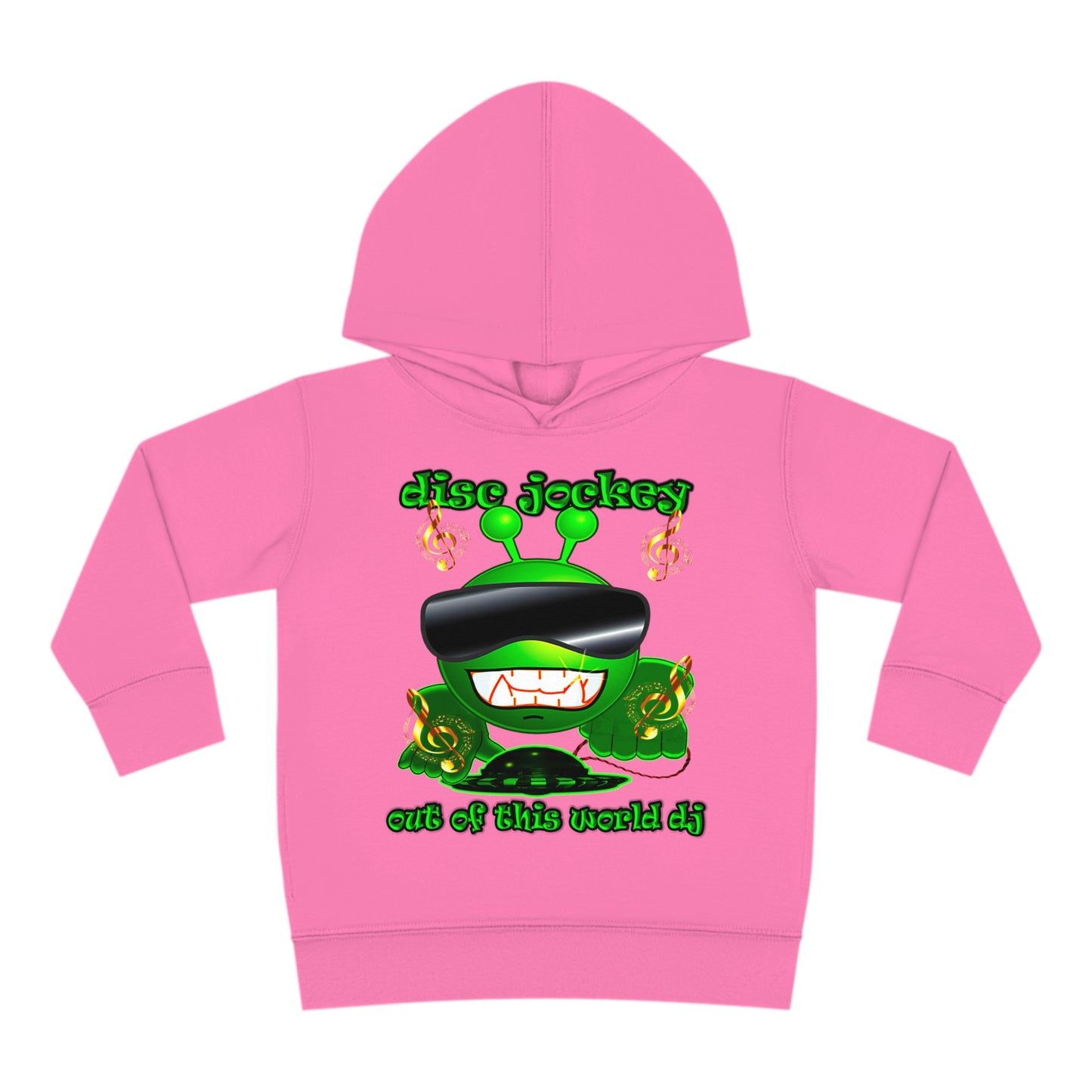 disc jockey - Toddler Pullover Fleece Hoodie