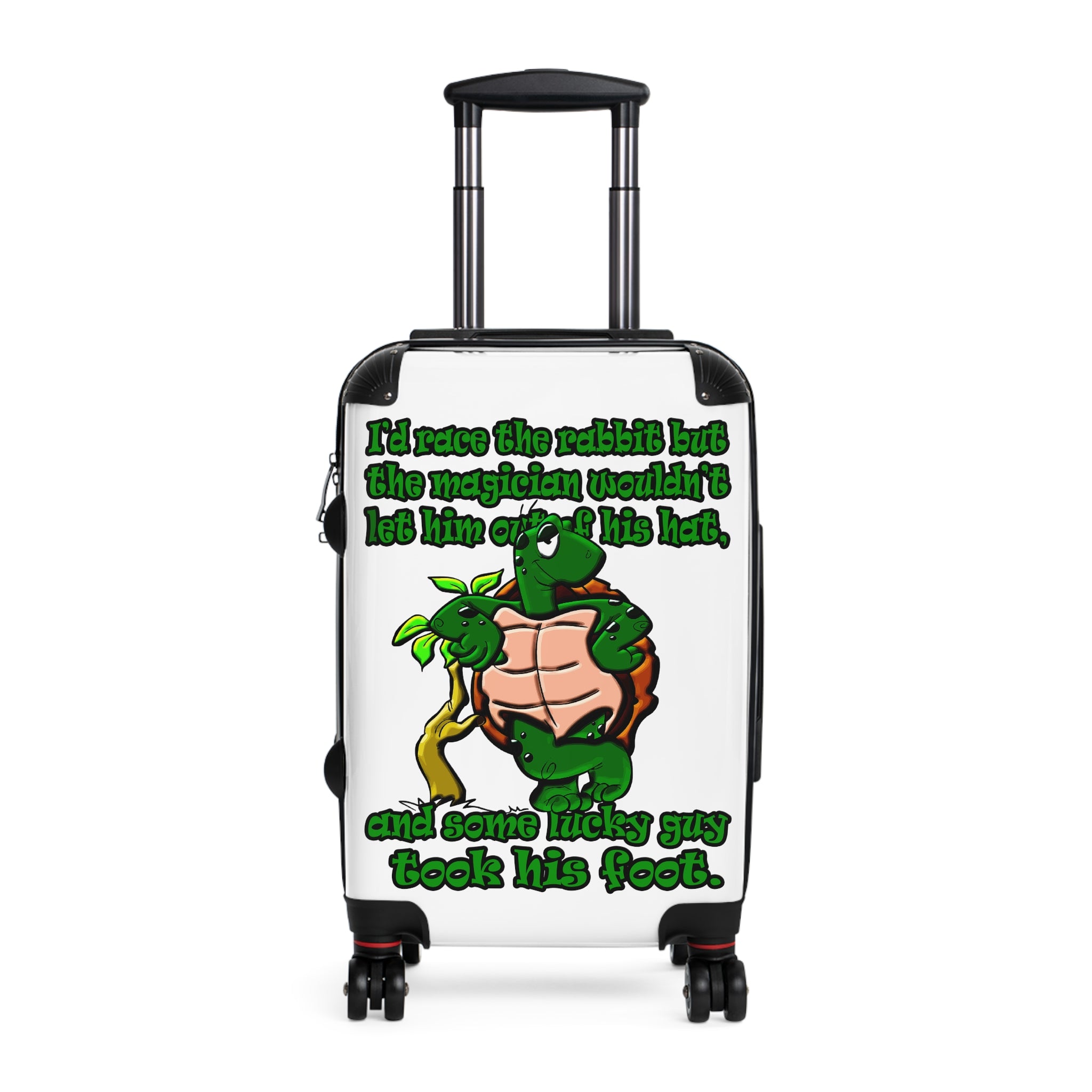 turtle race - Suitcase (white)