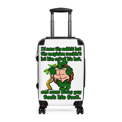 turtle race - Suitcase (white)