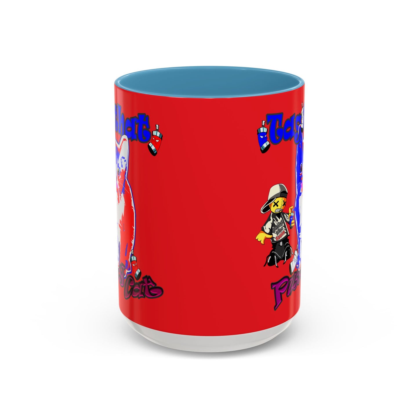 tag that - Accent Mug (red)