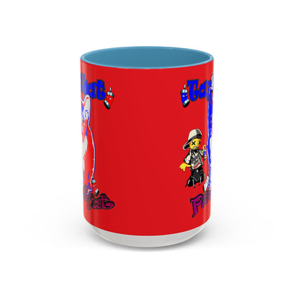 tag that - Accent Mug (red)