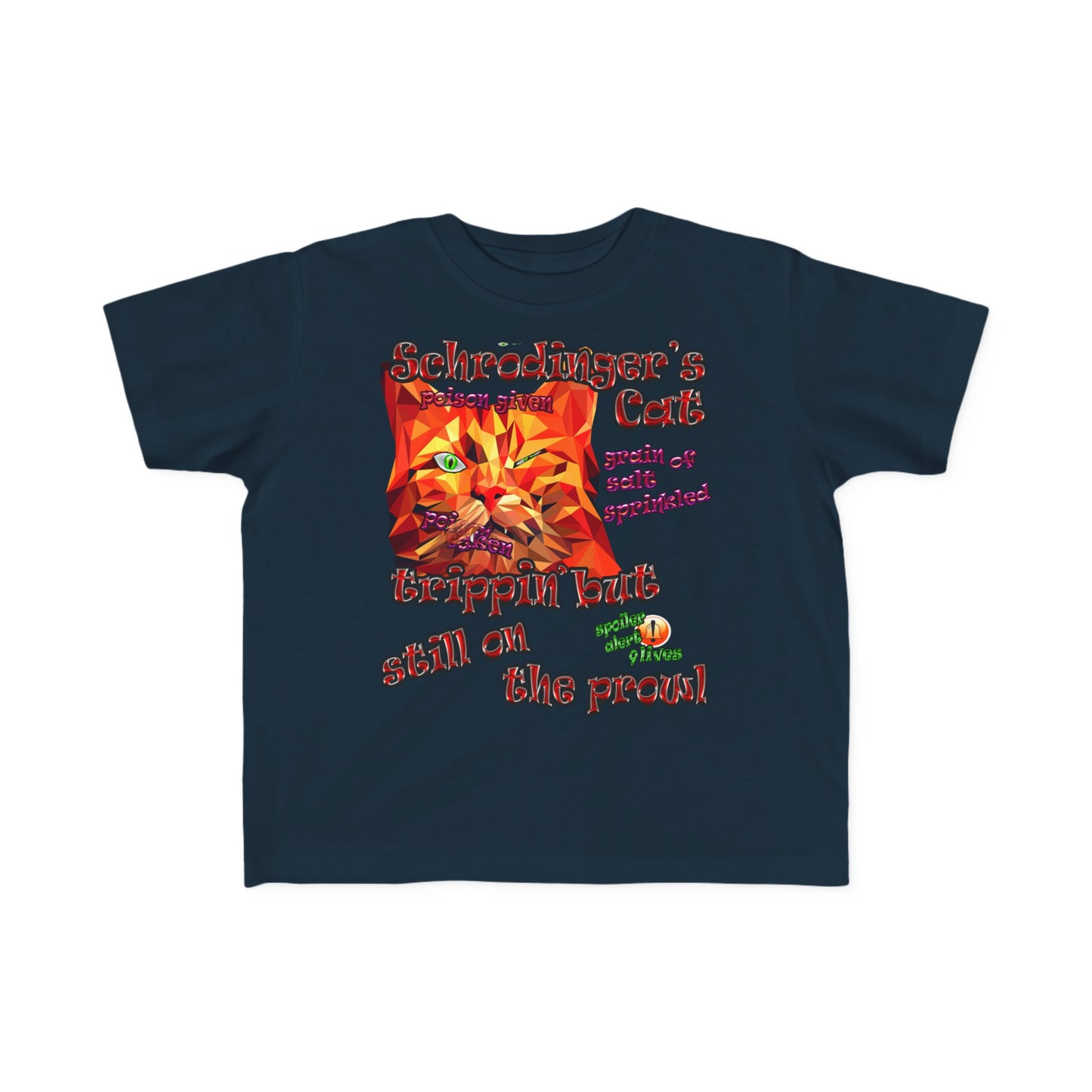 schrodinger's cat - Toddler's Fine Jersey Tee