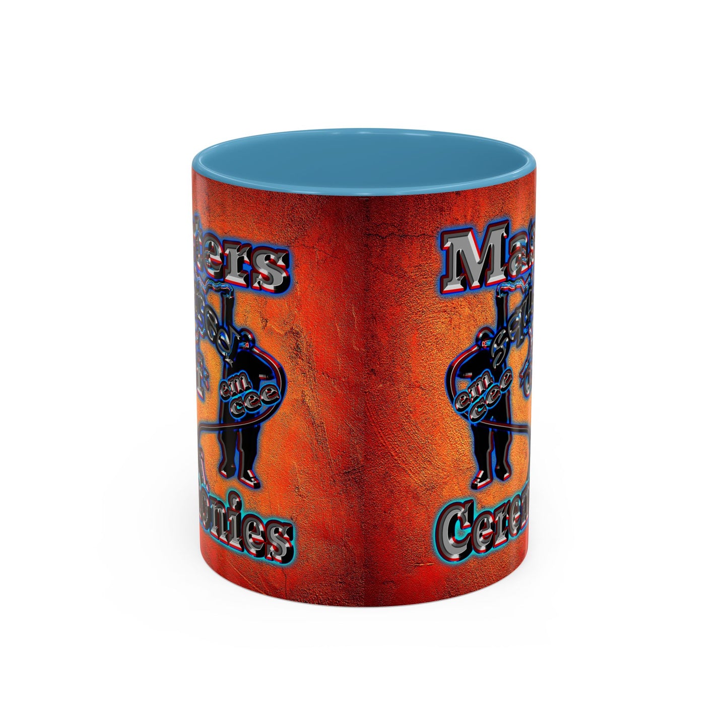 em cee squared - Accent Mug (burnt orange)
