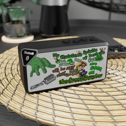 christmas spirits of boston - Jabba Bluetooth Speaker (white)