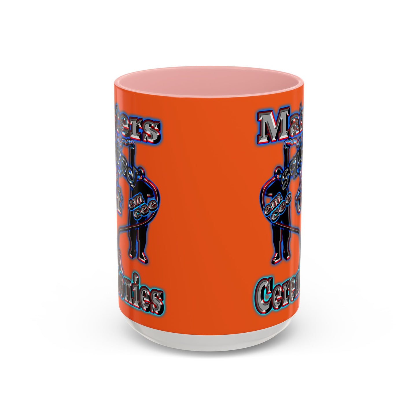em cee squared - Accent Mug (orange)