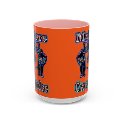 em cee squared - Accent Mug (orange)