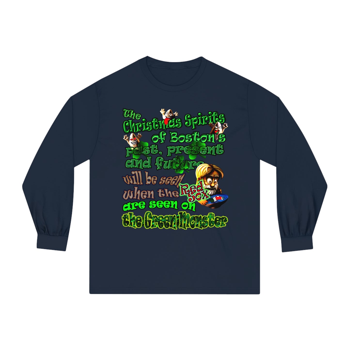 christmas spirits of boston - Unisex Classic Long Sleeve T-Shirt