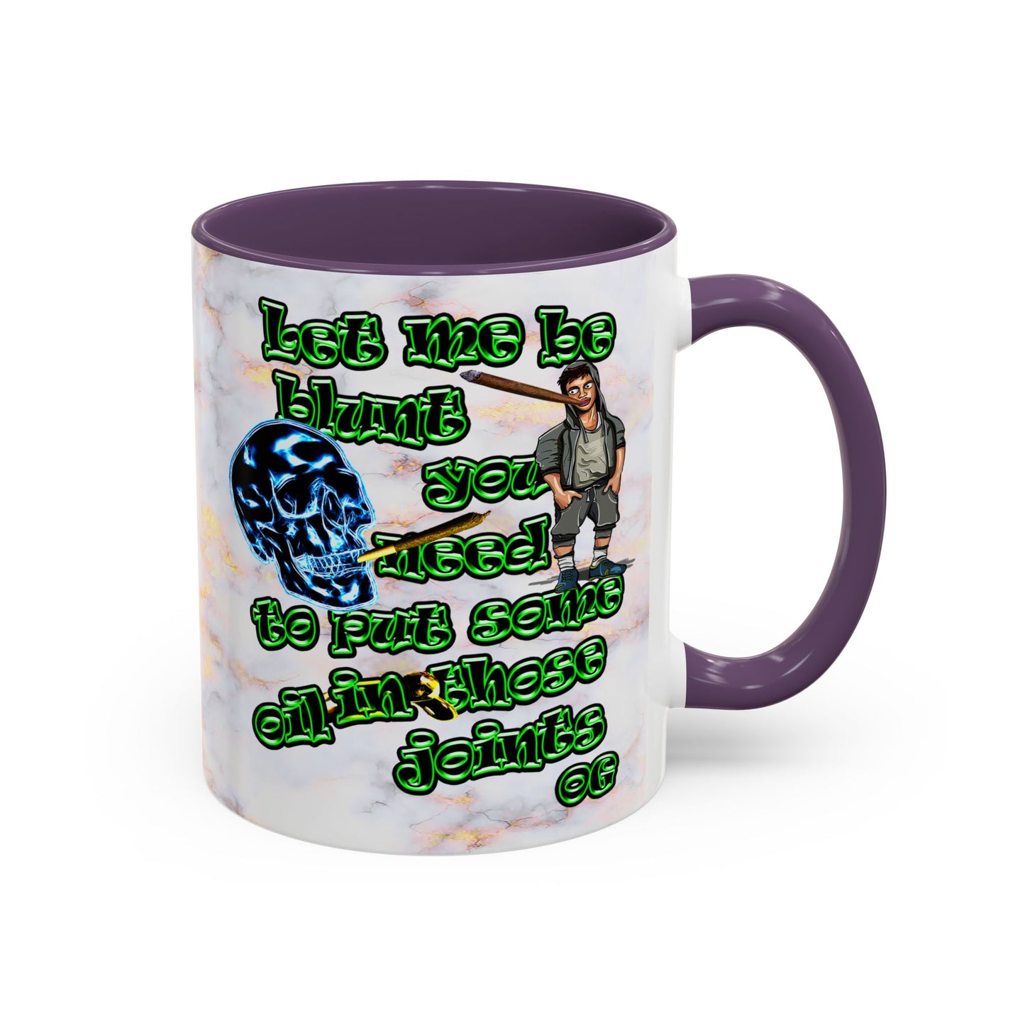 og - Accent Mug (white marble)