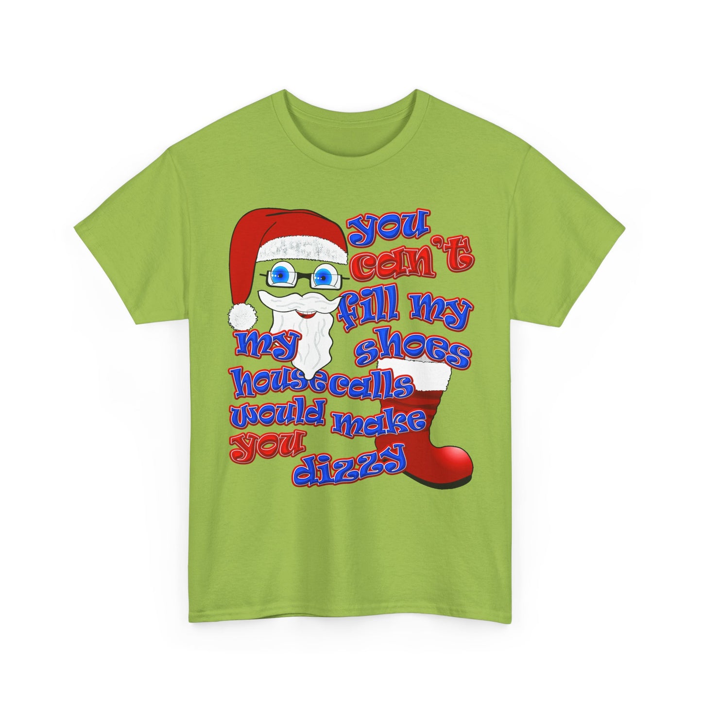 santa's shoes - Unisex Heavy Cotton Tee