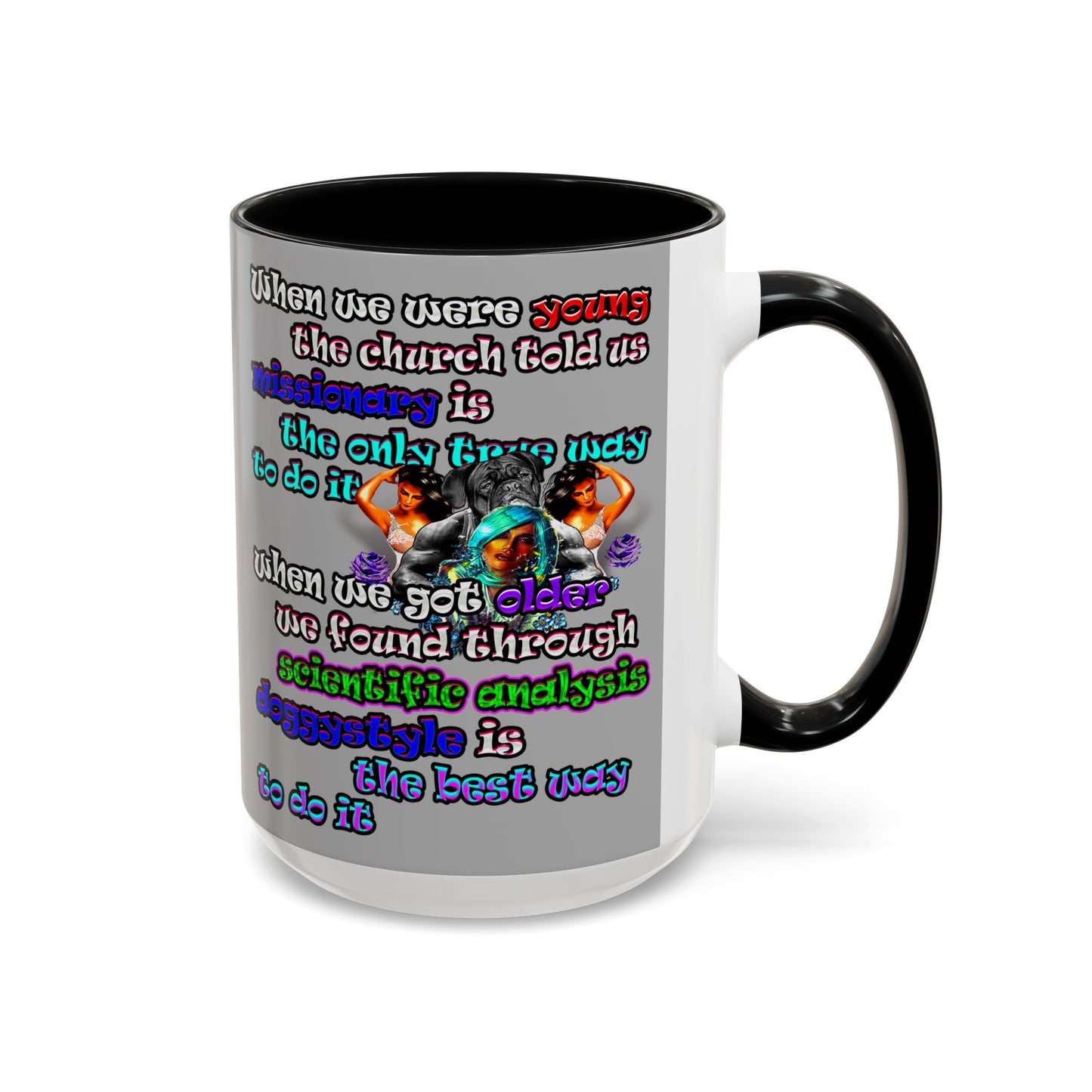 doggystyle - Accent Mug (light grey)