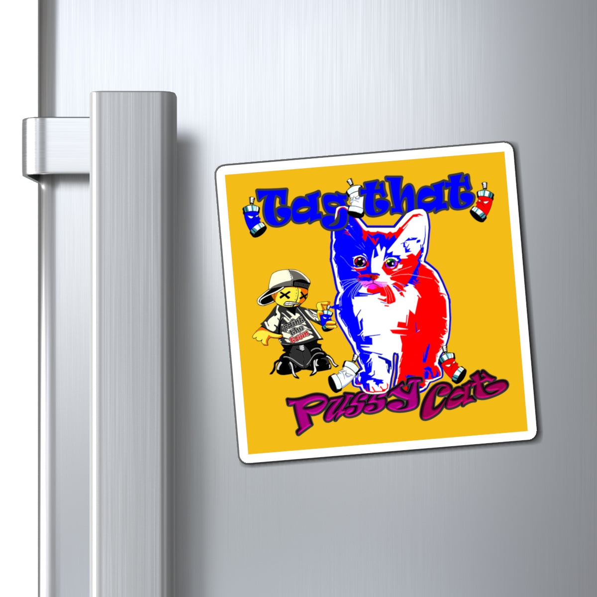tag that - Magnets - (yellow)
