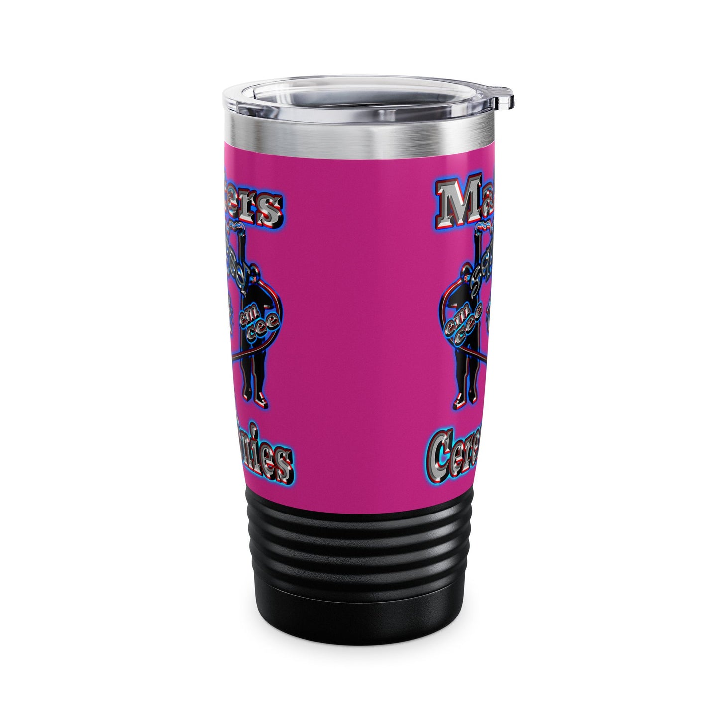 em cee squared - Ringneck Tumbler, 20oz (pink)