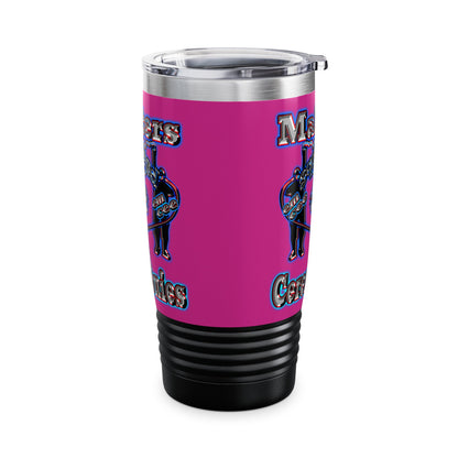 em cee squared - Ringneck Tumbler, 20oz (pink)