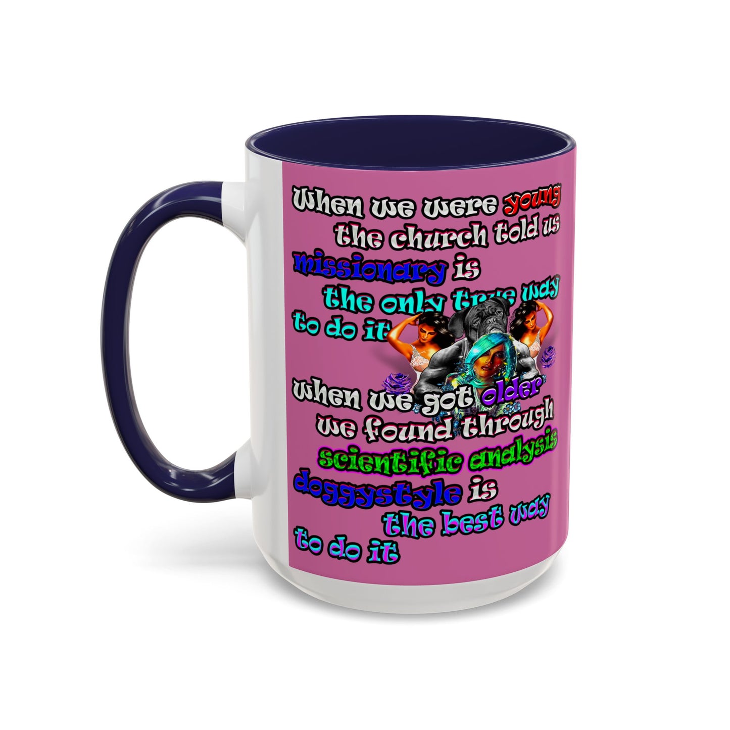 doggystyle - Accent Mug (light pink)