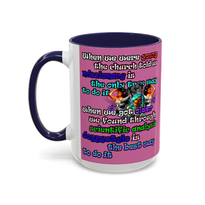 doggystyle - Accent Mug (light pink)