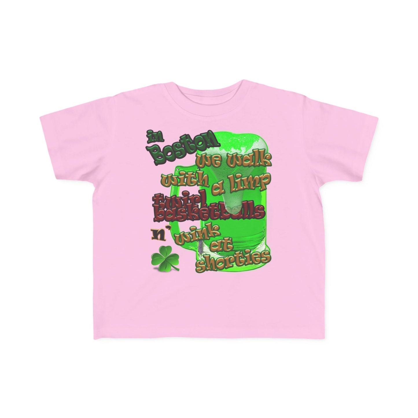 celtics logo - Toddler's Fine Jersey Tee
