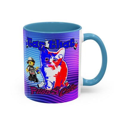 tag that - Accent Mug (purple wave)