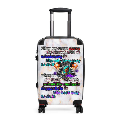 doggystyle - Suitcase (white marble)