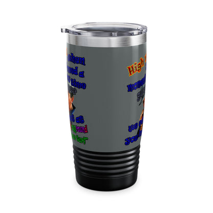 high noon - Ringneck Tumbler, 20oz (dark grey)