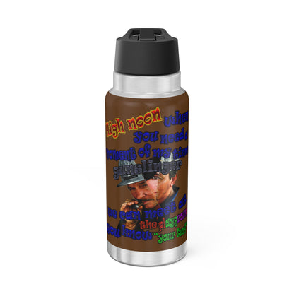 high noon - Gator Tumbler, 32oz (brown)