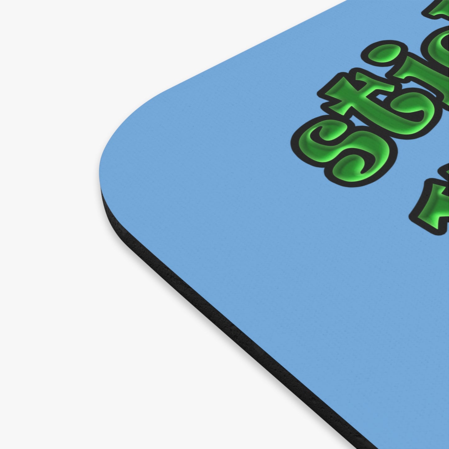stick that in your pipe and smoke it - Mouse Pad (Rectangle) (light blue)