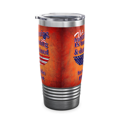 american wing - Ringneck Tumbler, 20oz (burnt orange)