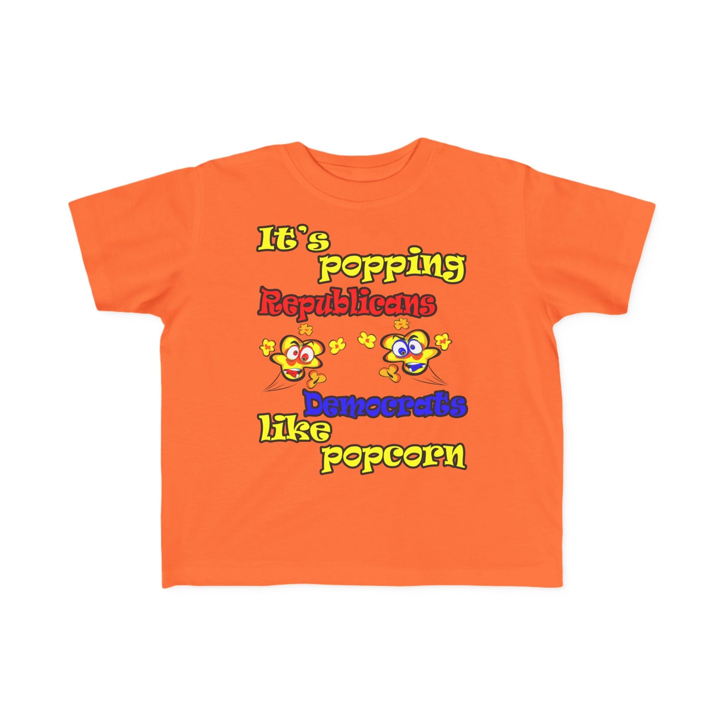 popping like popcorn - Toddler's Fine Jersey Tee