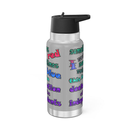 declaration of the independents - Gator Tumbler, 32oz (light grey)
