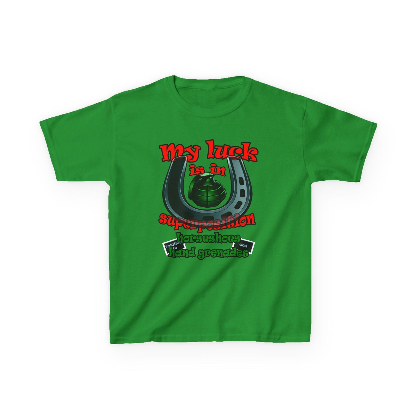 my luck - Kids Heavy Cotton™ Tee