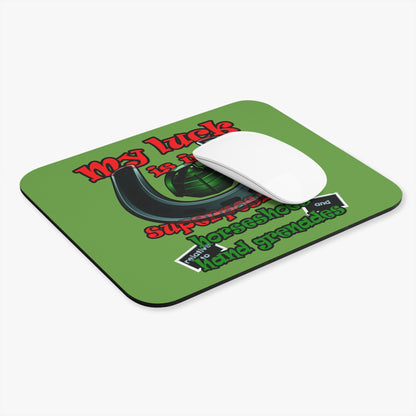 my luck - Mouse Pad (Rectangle) (green)