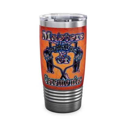 em cee squared - Ringneck Tumbler, 20oz (burnt orange)