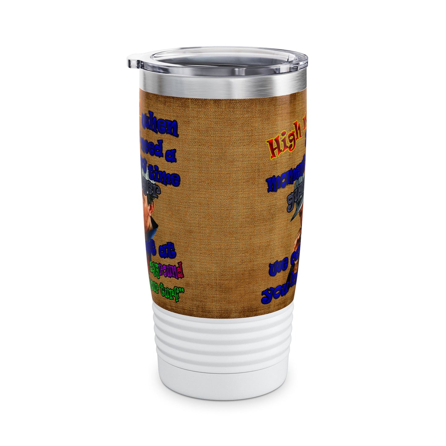 high noon - Ringneck Tumbler, 20oz (brown papyrus)